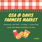 GSA @ Davis Farmer Market