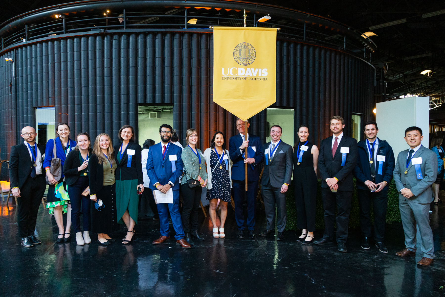 Group of UC Davis students who all received fellowships from the ARCS Foundation.