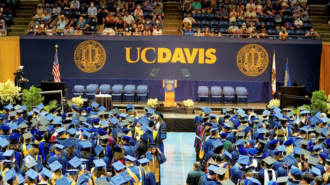 Graduate Studies Commencement UC Davis Graduate Studies