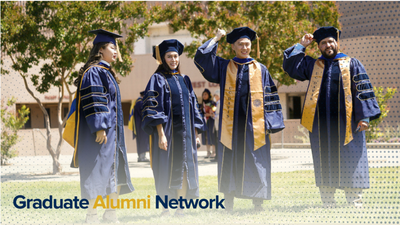 Image of graduate students at commencement