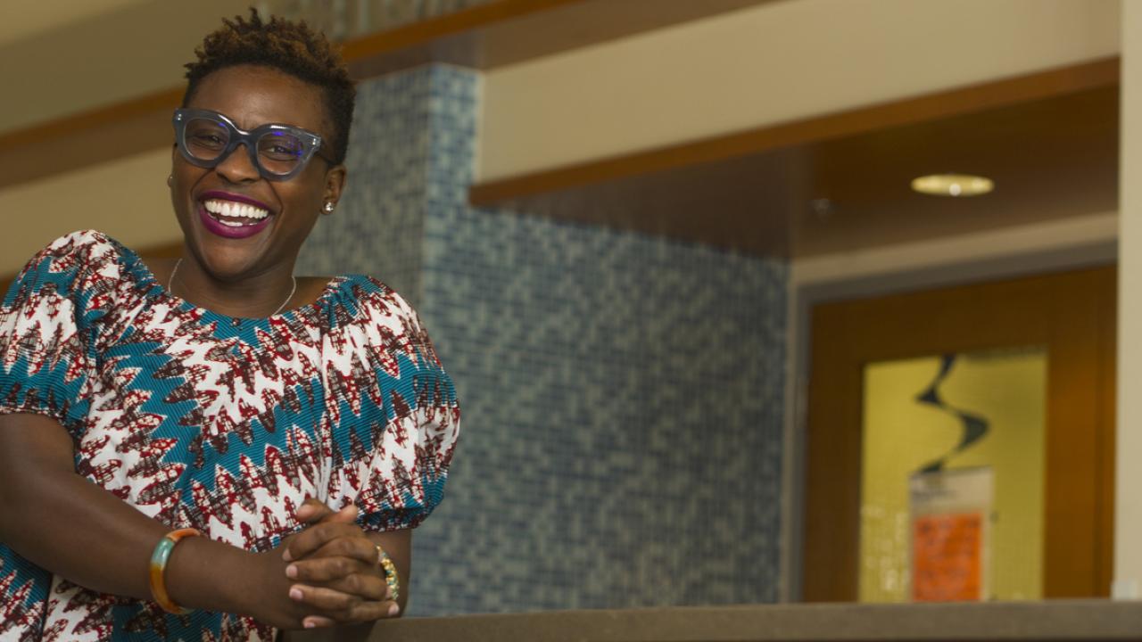 Jeanelle Hope, UC Davis graduate student and Graduate Student Assistant to the Dean and Chancellor