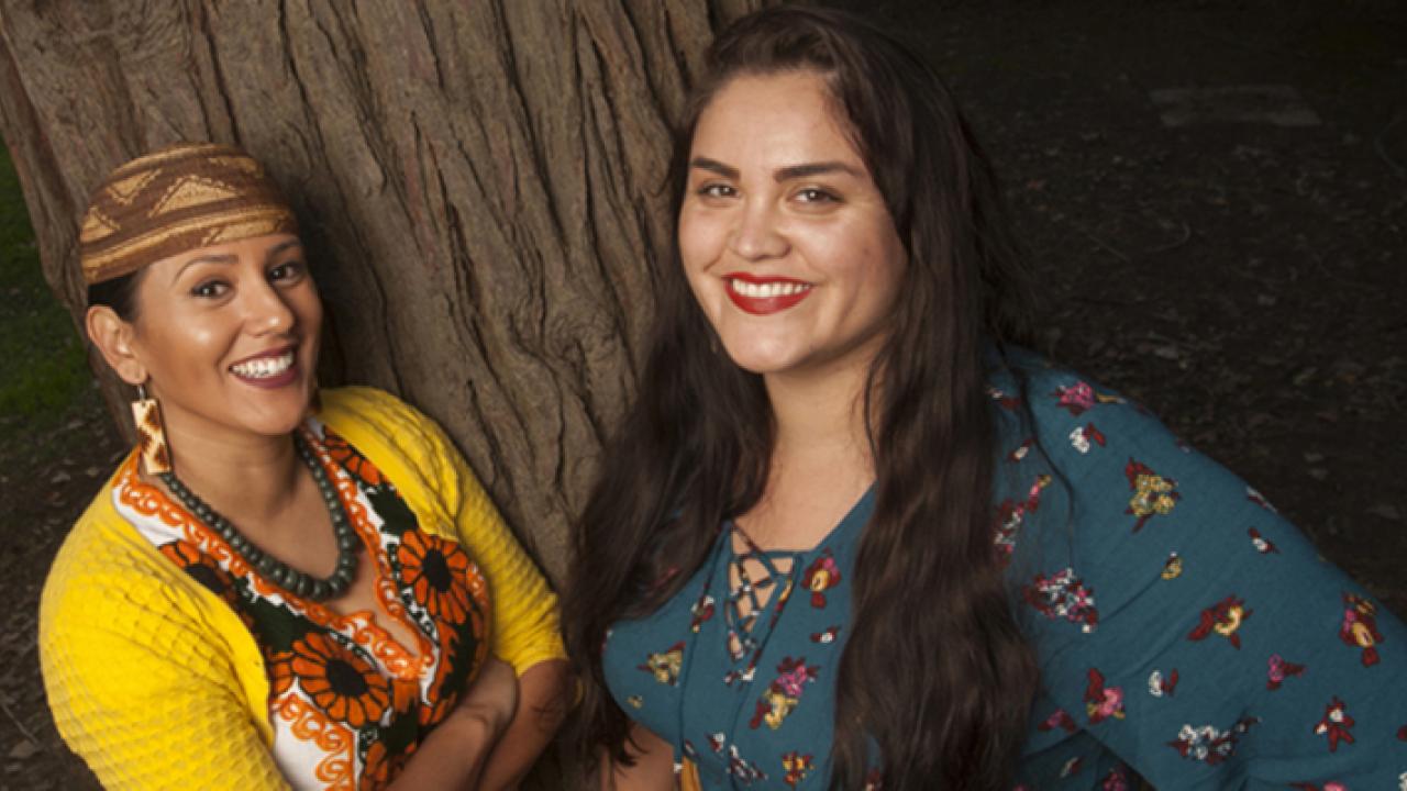 UC Davis graduate students Sarah Biscarra Dilley and Vanessa Esquivido