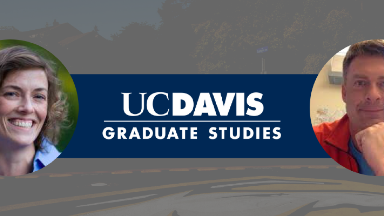 Professor Ellen Hartigan-O’Connor and Professor Duncan Temple Lang, the new Associate Deans for UC Davis Graduate Studies
