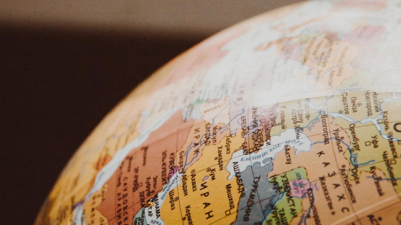 Photo of a globe