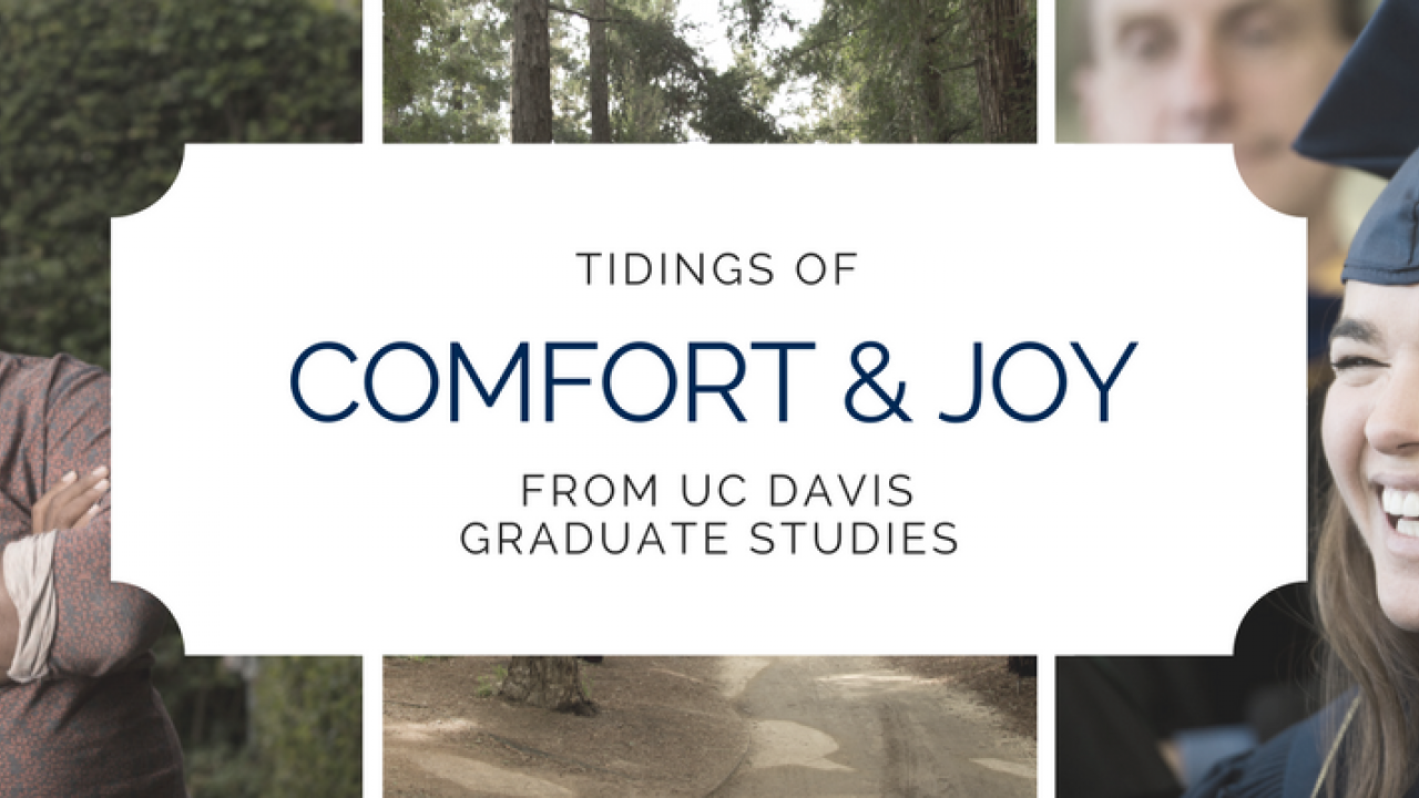 Photo collage of UC Davis Graduate Students