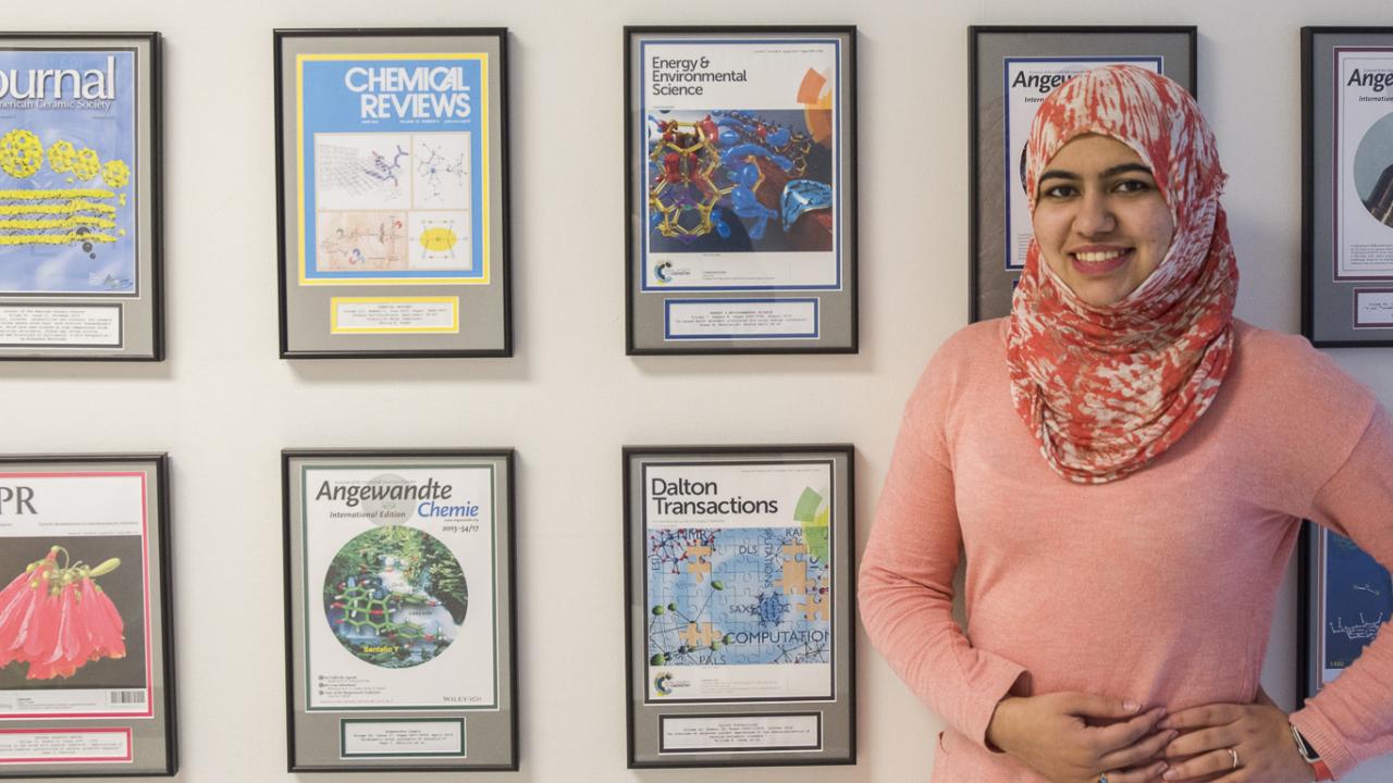 UC Davis graduate student Fatima Hussain