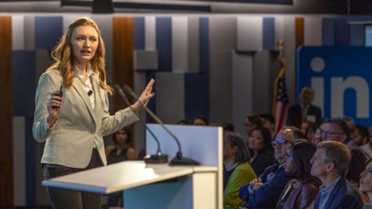 UC Davis Graduate Student and Grad Slam Winner Katie Murphy