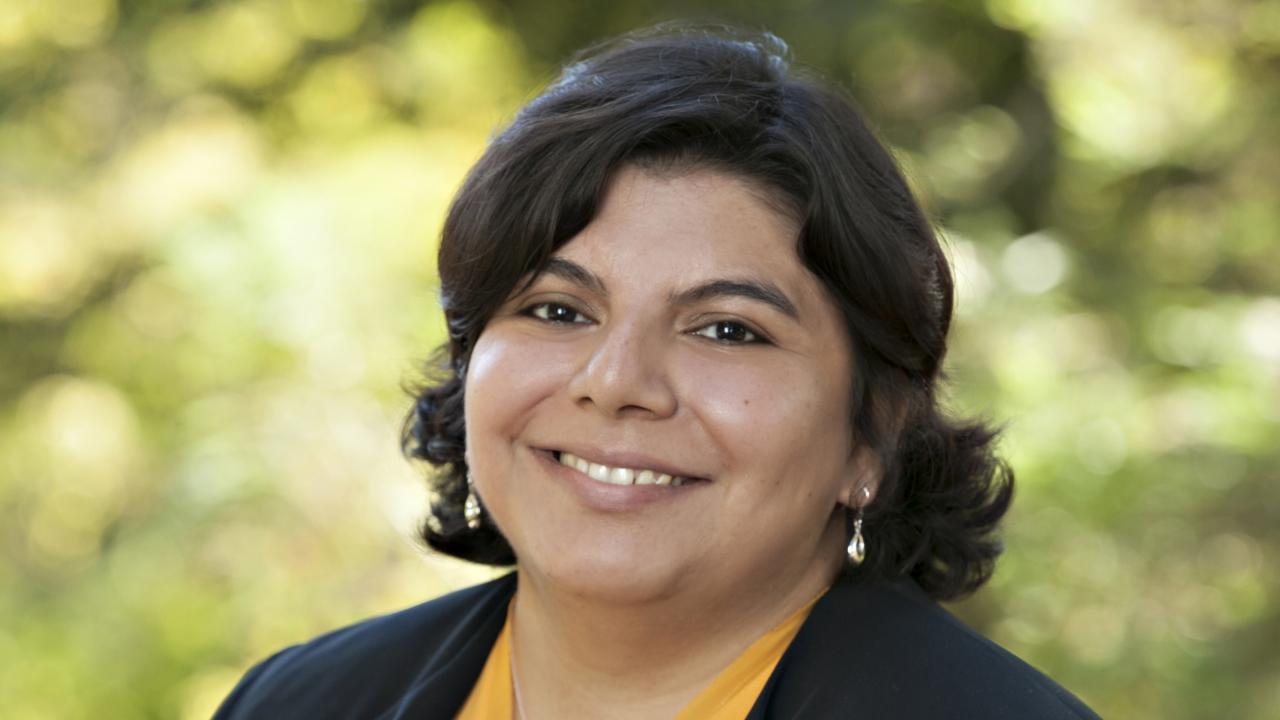 Portrait of Maria Garcia, External Fellowships Analyst for UC Davis Graduate Studies