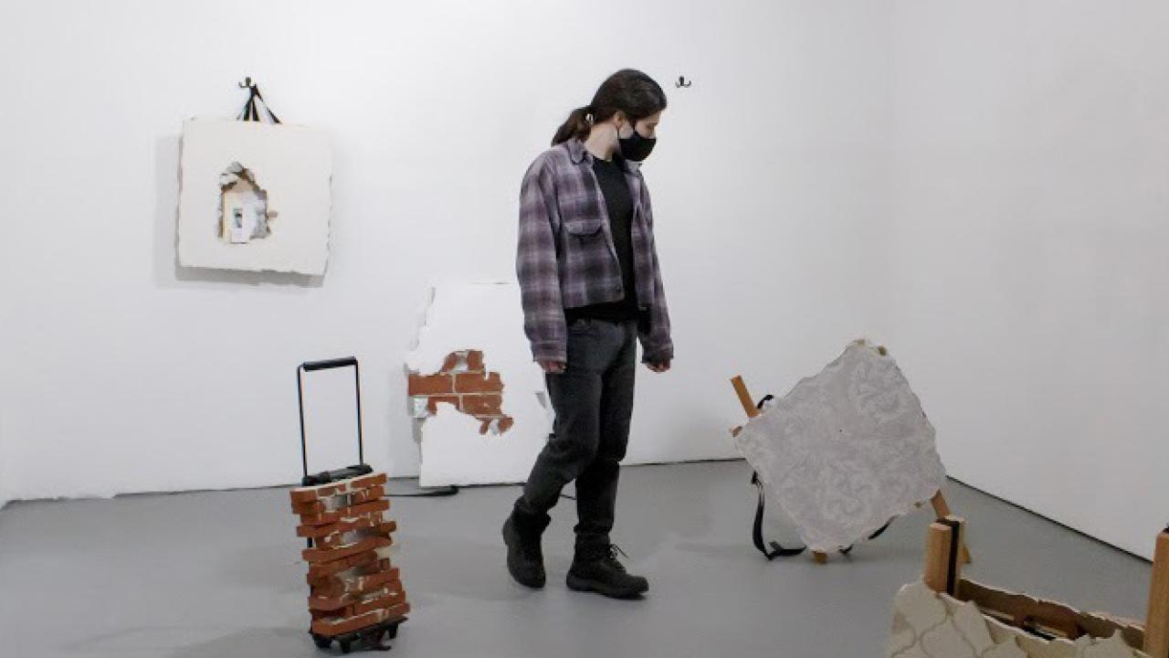 Photo Credits: Helia Pouyanfar / Courtesy. An exhibition of MFA student Helia Pouyanfar’s work.