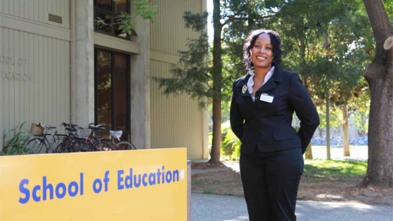 Rosalyn at UC Davis School of Education.
