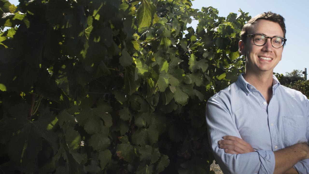 UC Davis graduate student Ryan Dowdy