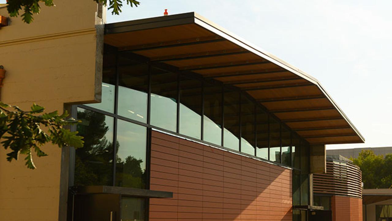 Photo of the Front of Walker Hall
