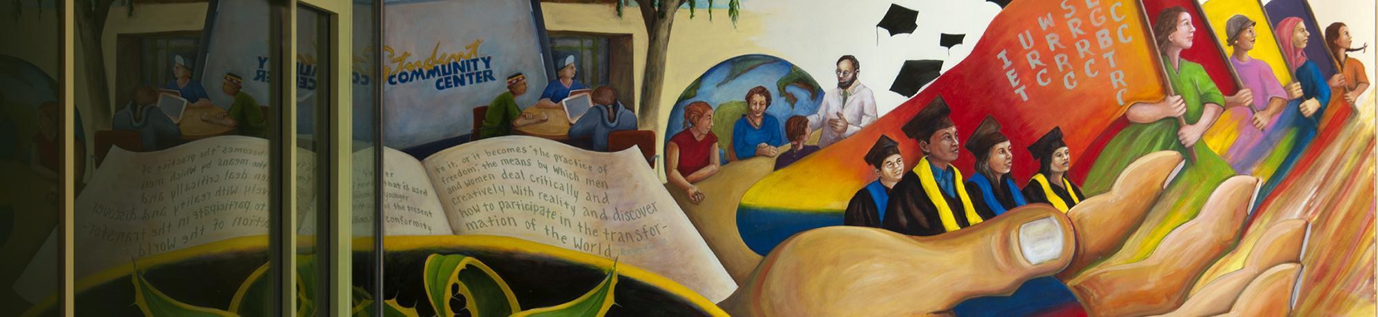 UC Davis Student Community Center Mural